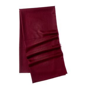 Givenchy 4G Square Large Wool & Silk-Blend Scarf, Red